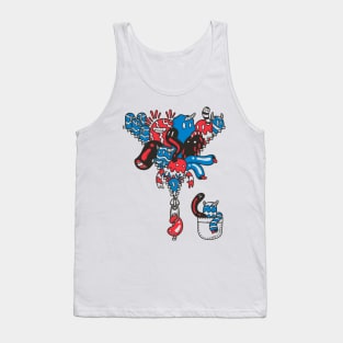 Monsters Unzipped Tank Top